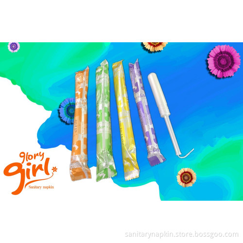 Soft Breathable Viscose Applicator Tampons